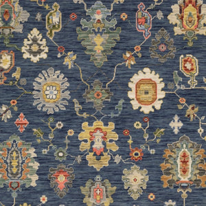 Homeroots 2' Yellow Oriental Area Rug With Fringe - Timeless Design For Cozy Home Decor And Warmth 7' X 10' Wool Blend 575941