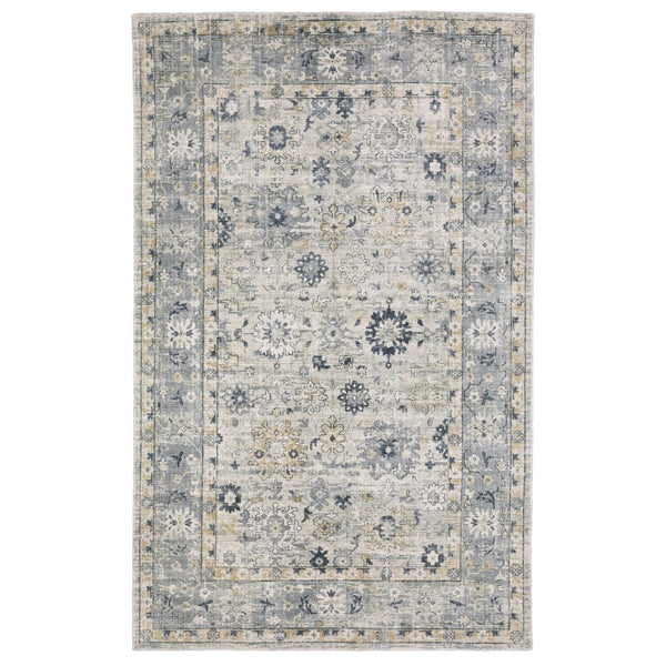 Homeroots 10' Gray Oriental Hand-tufted Runner Rug - Elegant Design To Enhance Your Home's Decor And Comfort 6' X 9' Wool Blend 575953