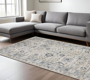 Homeroots 10' Gray Oriental Hand-tufted Runner Rug - Elegant Design To Enhance Your Home's Decor And Comfort 6' X 9' Wool Blend 575953