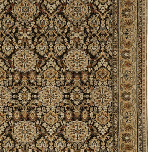 Homeroots 2' Brown Oriental Area Rug - Elegant Design, Stain Resistant, Perfect For Homes With Kids And Pets 3' X 5' Polypropylene 575966