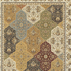 Homeroots 4' Navy Blue Oriental Area Rug With Fringe – Stylish, Stain-resistant Design For Every Home Space 7' X 10' Polypropylene 575972