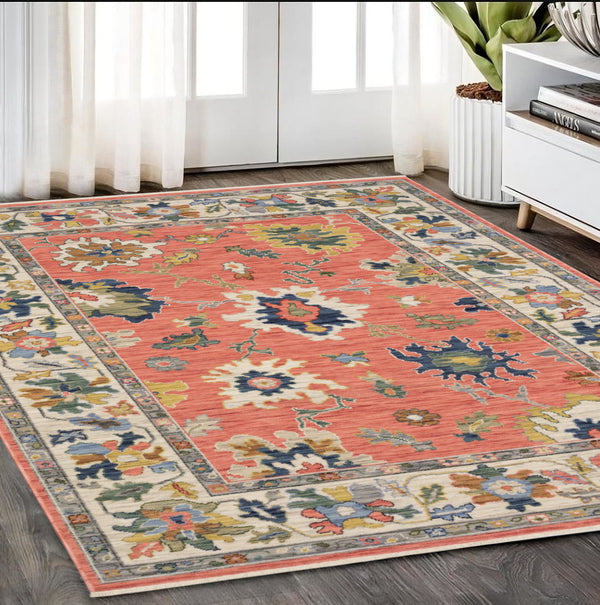 Homeroots 2' Cozy Gray Oriental Area Rug With Fringe - Elevate Your Space With Timeless Style And Warmth 5' X 8' Wool Blend 575989