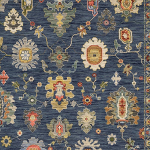 Homeroots 2' Yellow Oriental Area Rug With Fringe - Timeless Design For Cozy Home Decor And Warmth 5' X 8' Wool Blend 575991