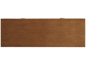 Lexington Tommy Bahama Home Beckett Double Dresser - Elegant Mid-century Design With Woven Raffia Drawers For Luxurious Living Sonoran  575-222