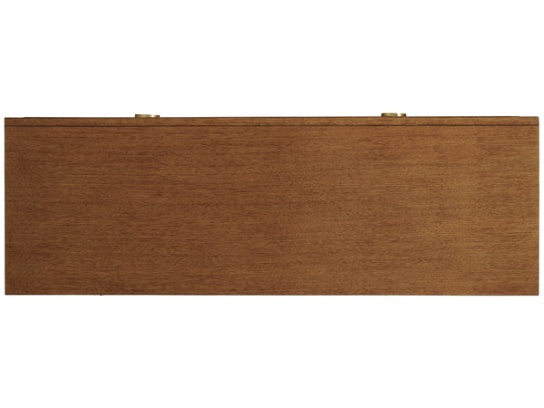 Lexington Tommy Bahama Home Beckett Double Dresser - Elegant Mid-century Design With Woven Raffia Drawers For Luxurious Living Sonoran  575-222