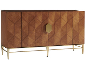 Lexington Tommy Bahama Home Mission Hills Buffet - Elegant 71-inch Modern Design With Custom Hardware And Gold-finished Base Sonoran  575-852