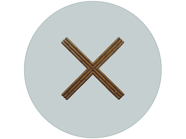 Lexington Tommy Bahama Home Sheridan Glass Top Dining Table With Elegant Carved Bamboo Base For Contemporary Home Décor Sonoran  575-870-48c