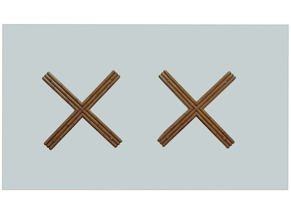 Lexington Tommy Bahama Home Sheridan Glass Top Dining Table With Elegant Carved Bamboo Base For Contemporary Home Décor Sonoran  575-870-84c