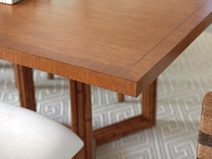 Lexington Tommy Bahama Home San Marino Double Pedestal Dining Table - Luxurious Extendable Design For Elegant Gatherings Sonoran  575-876c