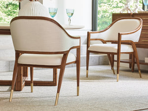 Lexington Tommy Bahama Home Jameson Upholstered Arm Chair - Luxurious Mid-century Modern Design For Effortless Home Style Sonoran  575-881-01