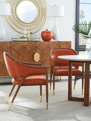 Lexington Tommy Bahama Home Ambrose Sunburst Round Mirror In Gold-finished Silver Leaf – Luxurious Design For Elegant Spaces Sonoran  575-201