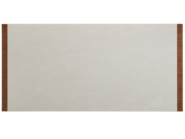 Lexington Tommy Bahama Home Eldorado Rectangular Cocktail Table - Elegant Anticato Marble Top With Contemporary Wooden Base Sonoran  575-945