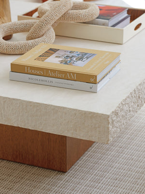 Lexington Tommy Bahama Home Shadow Mountain Square Cocktail Table - Luxurious Anticato Marble Top With Elegant Wooden Base Design Sonoran  575-949c