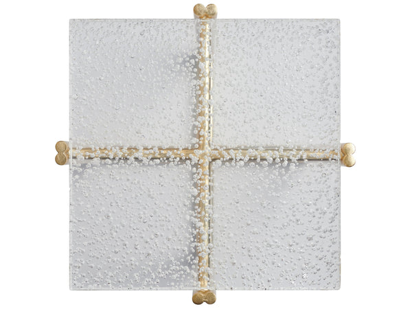 Lexington Tommy Bahama Home Ashlyn Acrylic Accent Table – Luxurious Mid-century Modern Design With Gold-finished Base And Style Sonoran  575-951