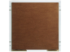 Lexington Tommy Bahama Home Arden Acrylic Lamp Table - Modern Design With Suspended Drawers And Elegant Pencil Rattan Accents Sonoran  575-957