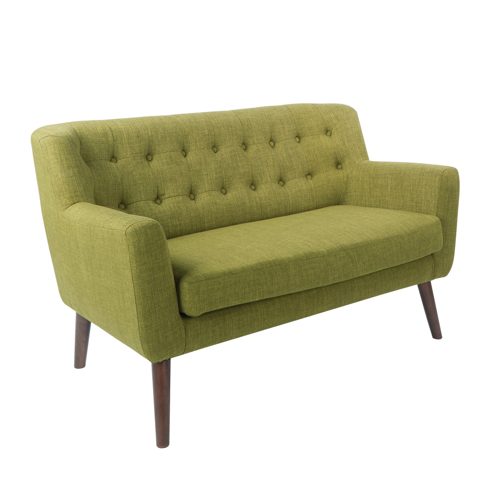 OSP Home Furnishings Mill Lane Loveseat Green