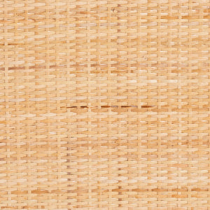 English Elm Bohemian Woven Rattan Two Drawer Nightstand with Handcrafted Texture for Boho Bedrooms B2750P467732
