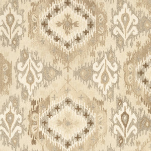 Homeroots 4' Abstract Beige And Ivory Hand-tufted Wool Area Rug - Stylish Design For Cozy Home Décor 5' X 8' Wool 576029