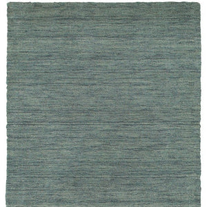 Homeroots 5' Navy Blue Wool Hand Tufted Area Rug - Elevate Your Space With Style, Comfort, And Versatility! 8' Runner Wool 576030