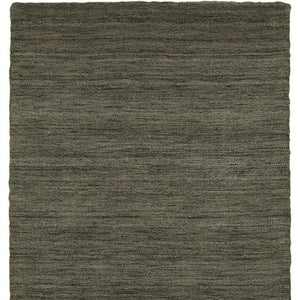 Homeroots 5' Navy Blue Wool Hand Tufted Area Rug - Elevate Your Space With Style, Comfort, And Versatility! 8' Runner Wool 576031