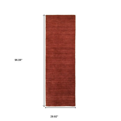 Homeroots 5' Navy Blue Wool Hand Tufted Area Rug - Elevate Your Space With Style, Comfort, And Versatility! 8' Runner Wool 576032