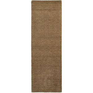 HomeRoots 5' Navy Blue Wool Hand-Tufted Area Rug - Luxurious Softness and Timeless Elegance for Any Room 8' Runner 576033