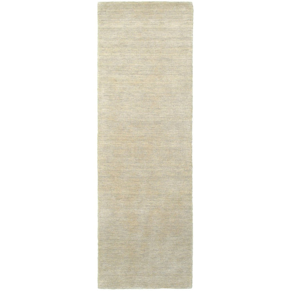 HomeRoots 5' Navy Blue Wool Hand-Tufted Area Rug - Luxurious Softness and Timeless Elegance for Any Room 8' Runner 576036