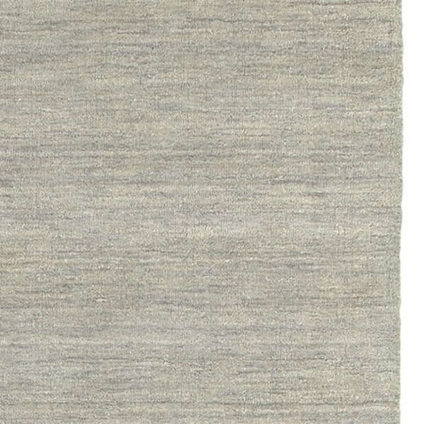 Homeroots 5' Navy Blue Wool Hand Tufted Area Rug - Elevate Your Space With Style, Comfort, And Versatility! 8' Runner Wool 576037