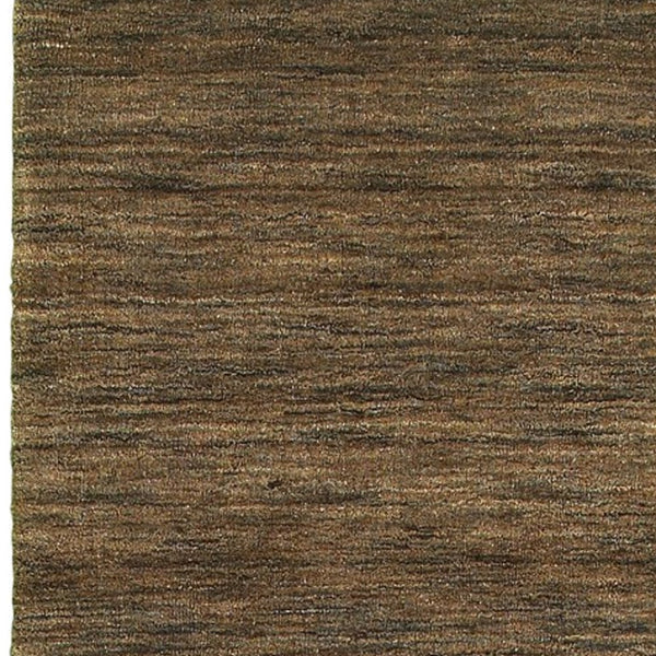 Homeroots 5' Navy Blue Wool Hand Tufted Area Rug - Elevate Your Space With Style, Comfort, And Versatility! 8' Runner Wool 576038