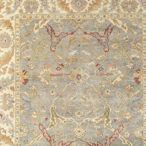 Homeroots 2' Elegant Gray Wool Oriental Hand Knotted Area Rug For Timeless Style And Cozy Ambiance 8' X 10' Wool 576043