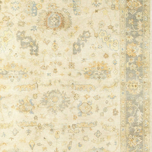 HomeRoots 6' Hand-Knotted Wool Oriental Area Rug in Beige and Gray – Timeless Elegance for Any Space 8' X 10' 576045