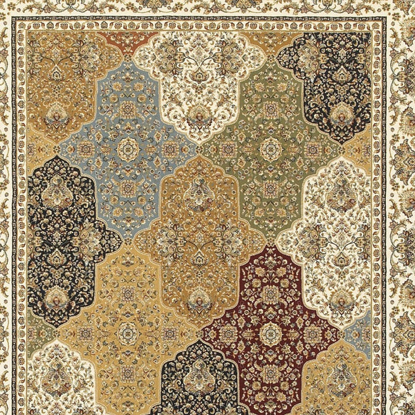 Homeroots 4' Navy Blue Oriental Area Rug With Fringe – Stylish, Stain-resistant Design For Every Home Space 8' X 11' Polypropylene 576056