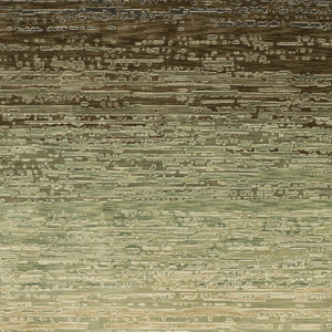 Homeroots 3'' Brown Abstract Area Rug - Stylish, Stain-resistant Comfort For Homes With Kids And Pets 8' X 11' Polypropylene,Polyester 576099