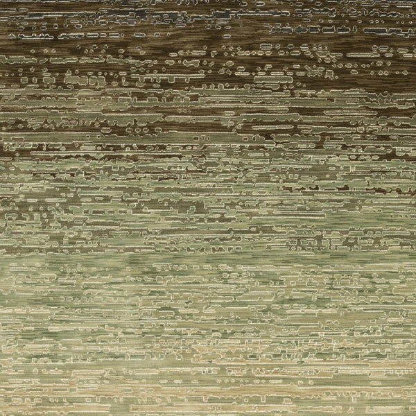 Homeroots 3'' Brown Abstract Area Rug - Stylish, Stain-resistant Comfort For Homes With Kids And Pets 8' X 11' Polypropylene,Polyester 576099