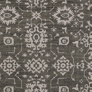 Homeroots 5' Elegant Ivory Oriental Area Rug – Stain Resistant, Perfect For Homes With Kids And Pets, 5x8 8' X 11' Polyester 576106