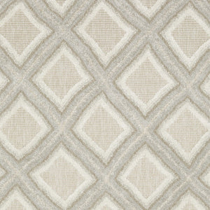 Homeroots 3' Gray Diamond Area Rug - Stain Resistant, Stylish Design Perfect For Homes With Kids And Pets 8' X 11' Polypropylene 576142