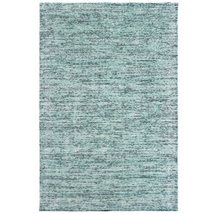 HomeRoots 5' Hand-Tufted Area Rug in Rich Blue and Teal Hues: Plush Comfort and Modern Style for Any Room 8' X 10' 576185