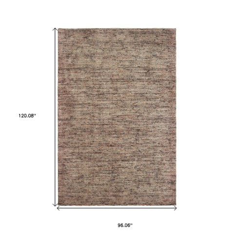 Homeroots 5' Hand Tufted Area Rug In Blue And Teal - Enhance Your Space With Comfort And Style Today! 8' X 10' Wool Blend 576191