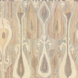 Homeroots 4' Gray Wool Abstract Hand Tufted Area Rug - Elevate Your Space With Stylish Neutral Elegance 8' X 10' Wool 576214