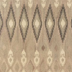 Homeroots 4' Beige Wool Abstract Hand-tufted Area Rug - Stylish, Artistic Design Perfect For Any Home Decor 8' X 10' Wool 576216