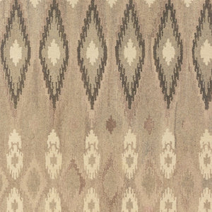 Homeroots 4' Beige Wool Abstract Hand-tufted Area Rug - Stylish, Artistic Design Perfect For Any Home Decor 8' X 10' Wool 576216