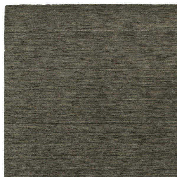 Homeroots 5' Navy Blue Wool Hand Tufted Area Rug - Elevate Your Space With Style, Comfort, And Versatility! 6' X 9' Wool 576220