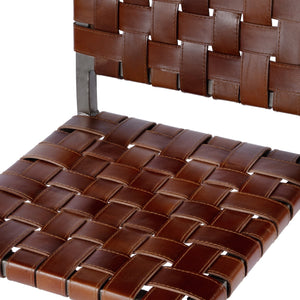 Butler Specialty Bromley Iron And Leather Counter Stool - Rustic Charm And Versatile Style For Any Space Brown Iron,Leather 5762344-butler