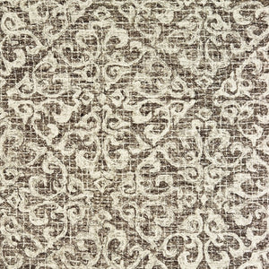 Homeroots 5' Brown Floral Wool Hand Tufted Area Rug – Elevate Your Space With Style And Sophistication 8' X 10' Wool 576240