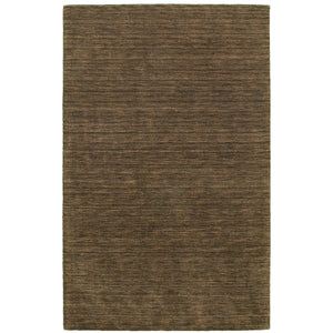 HomeRoots 5' Navy Blue Wool Hand-Tufted Area Rug - Luxurious Softness and Timeless Elegance for Any Room 8' X 10' 576285