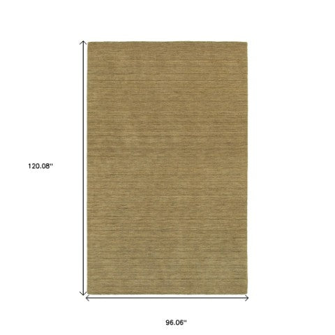 Homeroots 5' Navy Blue Wool Hand Tufted Area Rug - Elevate Your Space With Style, Comfort, And Versatility! 8' X 10' Wool 576286