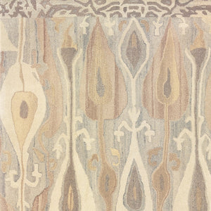 Homeroots 4' Gray Wool Abstract Hand Tufted Area Rug - Elevate Your Space With Stylish Neutral Elegance 10' X 13' Wool 576287