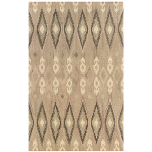 Homeroots 4' Beige Wool Abstract Hand-tufted Area Rug - Stylish, Artistic Design Perfect For Any Home Decor 10' X 13' Wool 576288