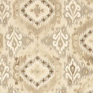 Homeroots 4' Abstract Beige And Ivory Hand-tufted Wool Area Rug - Stylish Design For Cozy Home Décor 10' X 13' Wool 576289