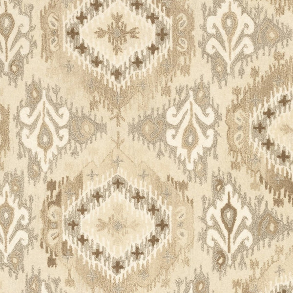 Homeroots 4' Abstract Beige And Ivory Hand-tufted Wool Area Rug - Stylish Design For Cozy Home Décor 10' X 13' Wool 576289